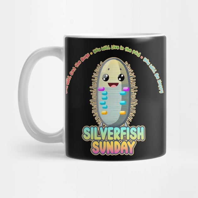 Silverfish Sunday Kawaii Bug Buffet by DanielLiamGill